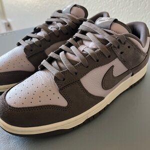 Nike Dunk Low in Brown and Cream